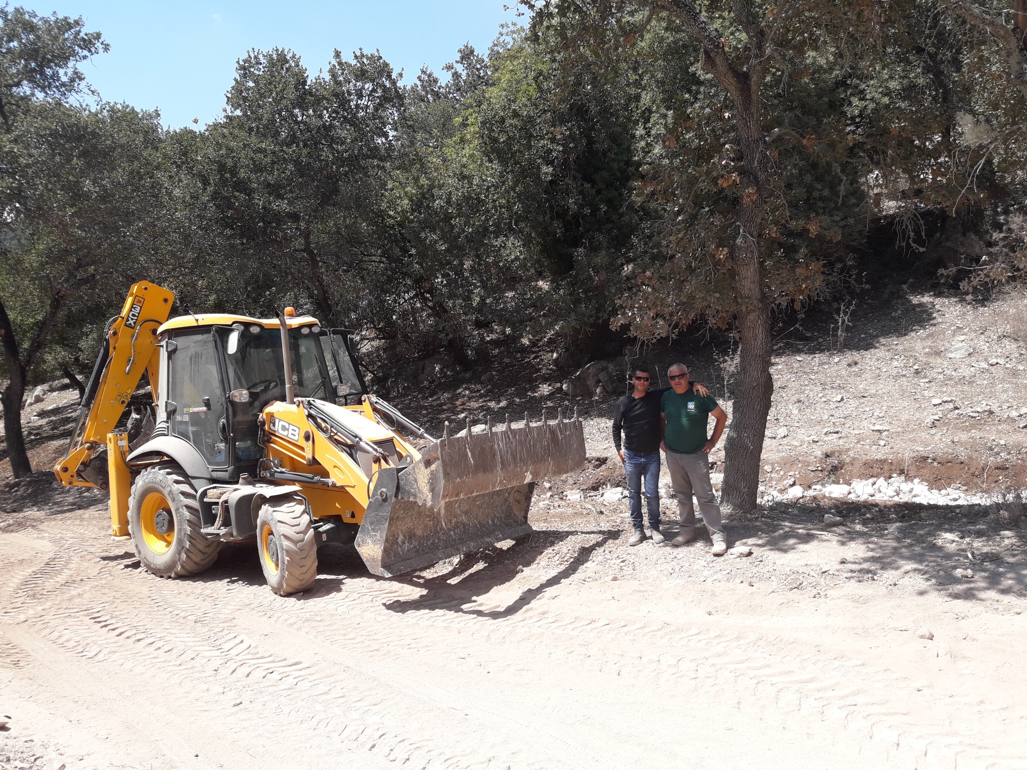 בקרית טבעון משמרים את קווי החיץ בשיתוף קק"ל וכב"א