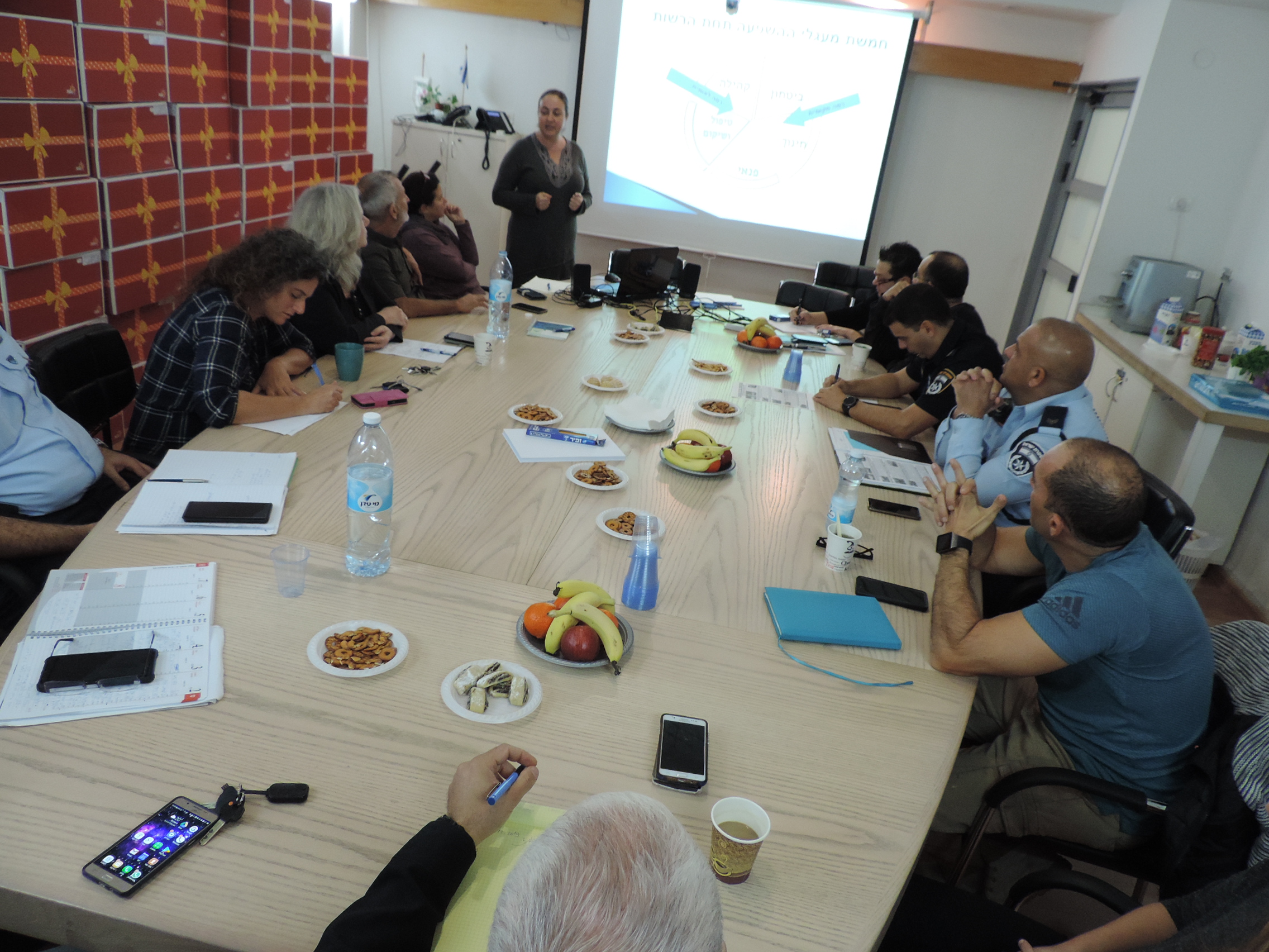 ועדת אכיפה רשותית: מועצה – משטרה  לסיכום שנת 2018, עם הפנים קדימה לשנת 2019