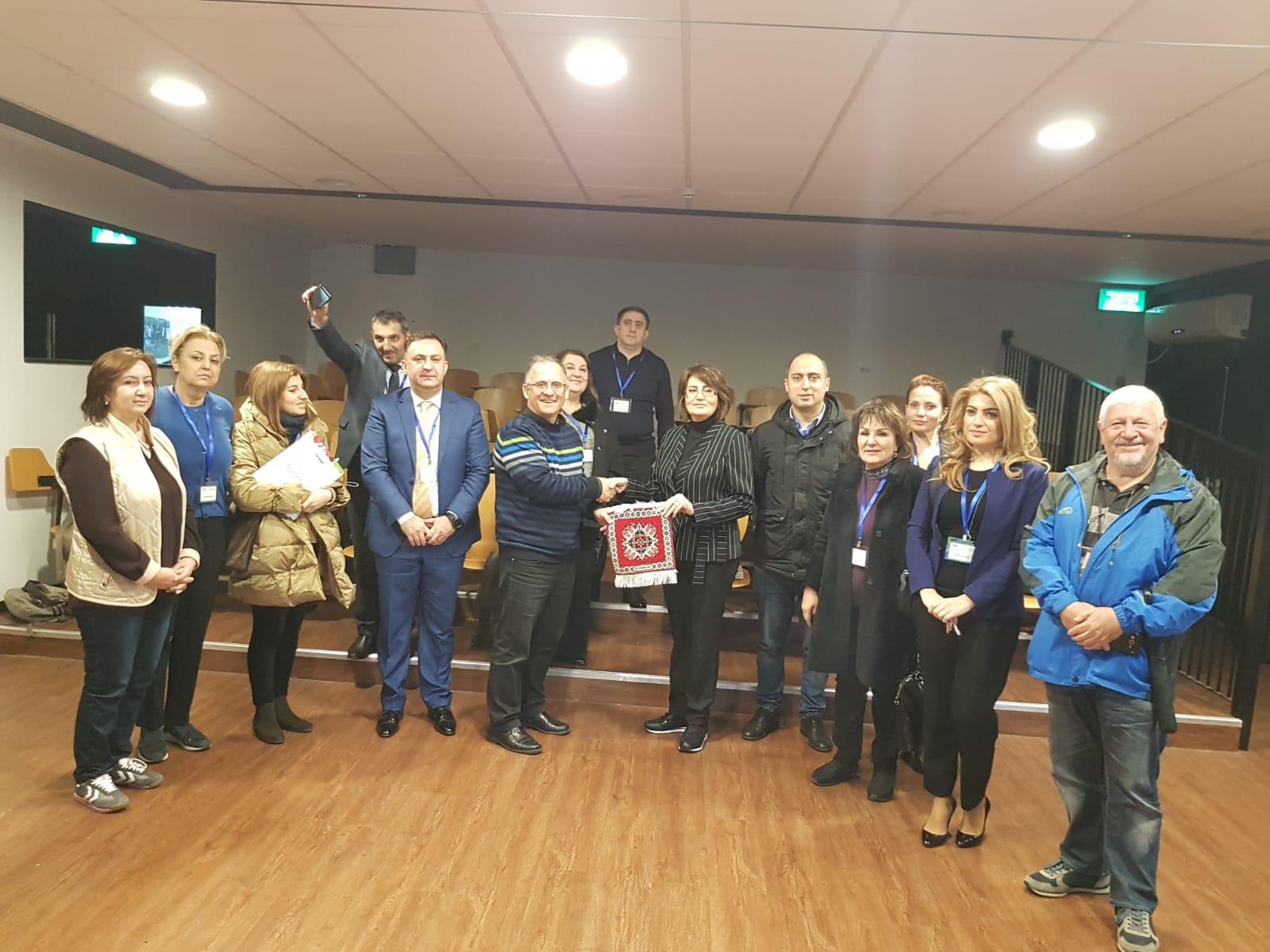 אירוח חשוב: משלחת מאוזבקיסטן ביקרה באורט טבעון