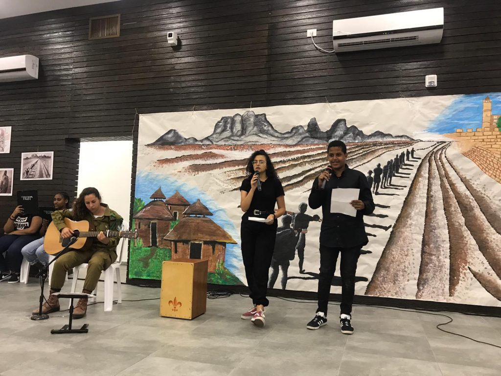 טקס יום הזיכרון ליהודי אתיופיה שנספו בדרכם לישראל