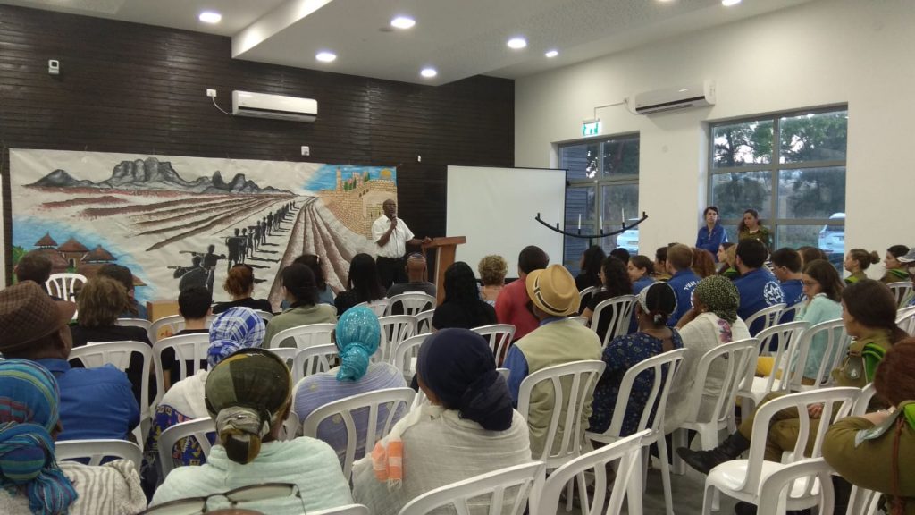 טקס יום הזיכרון ליהודי אתיופיה שנספו בדרכם לישראל