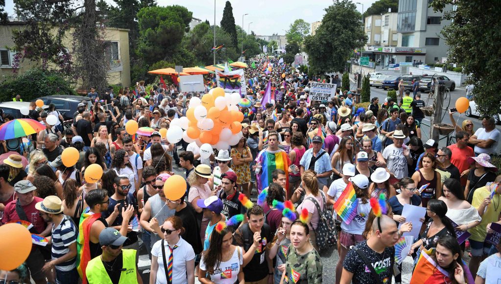 מצעד הגאווה בחיפה 2019