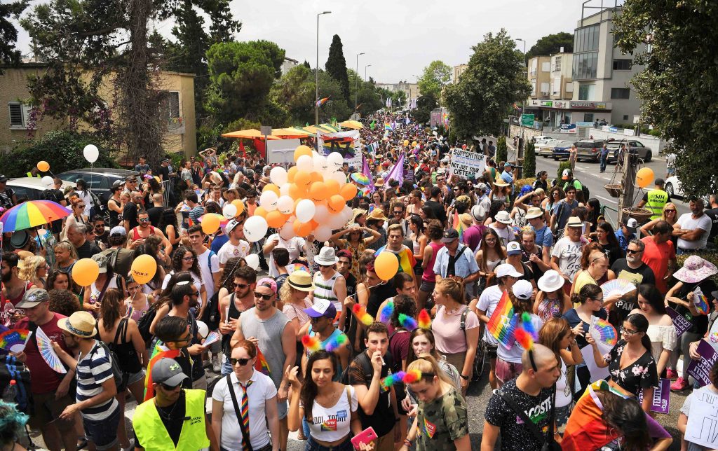 מצעד הגאווה בחיפה 2019