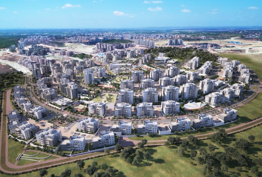 הדמיית שכונת בצוותא של שפיר בחריש viewpoint