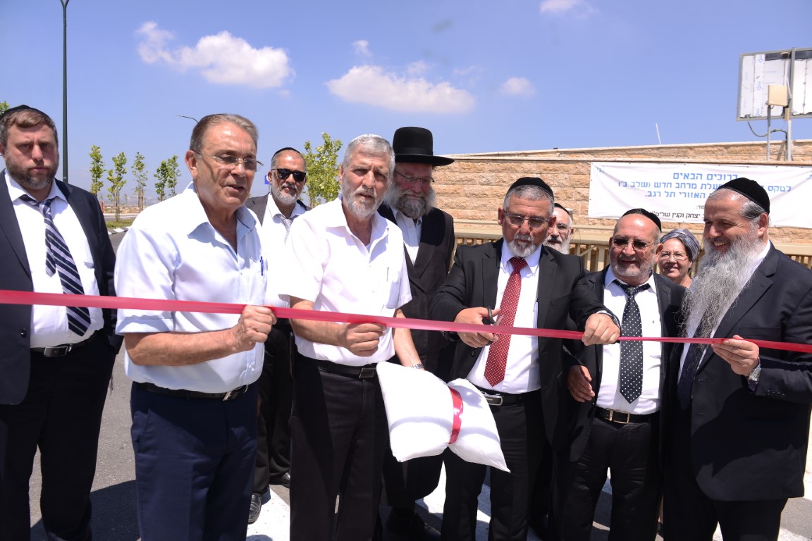 נפתח השלב השני של בית העלמין האזורי תל רגב