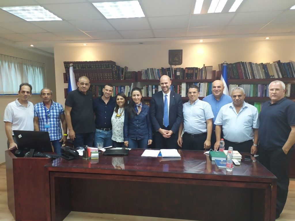 חברי הפורום המוניציפאלי בליכוד נפגשו עם שר המשפטים אמיר אוחנה