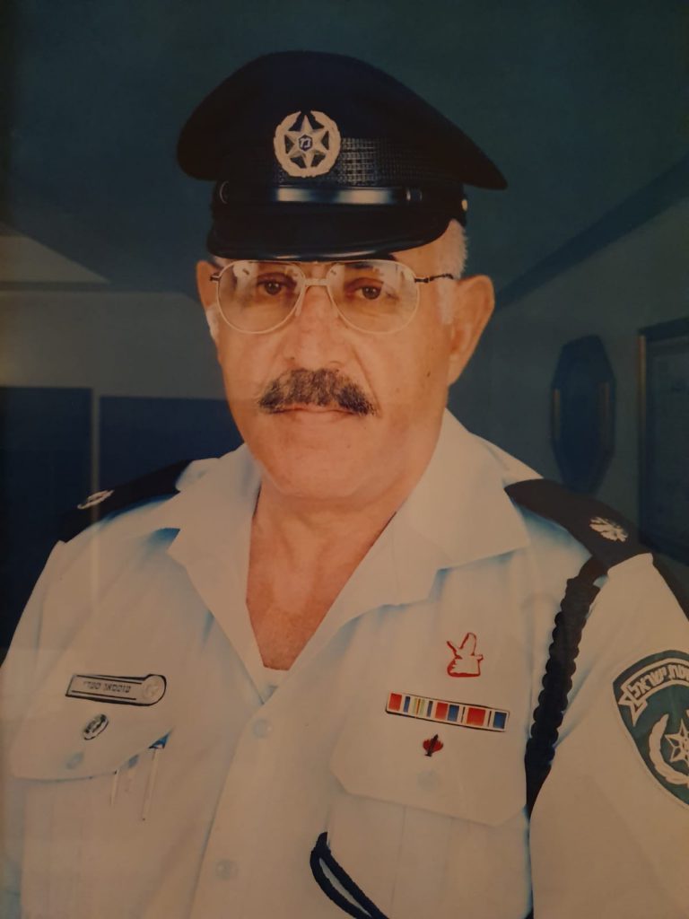 תעודת הוקרה מיוחדת לרפ"ק (מתנדב) עוסמאן סעדי