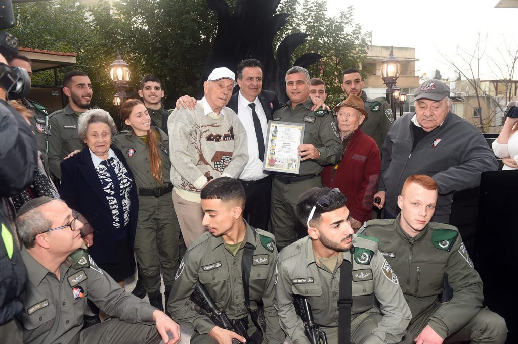 טקס יום השואה המרכזי שנערך בחיפה
