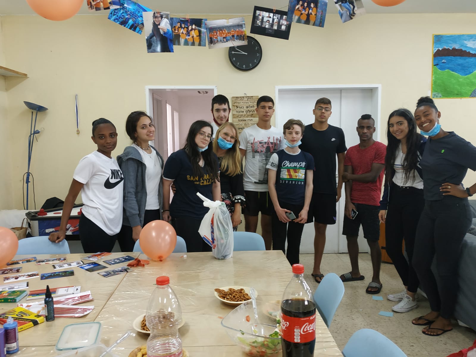 תלמידי י"א ו-י"ב בפרויקט "נבחרת האקדמיה של נשר" חוזרים לשיגרה