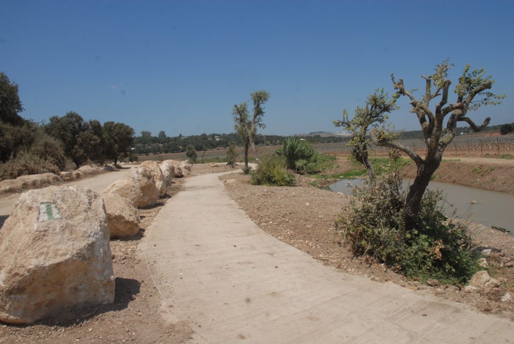 קק"ל החלה לסלול מקטע נוסף בטיילת נחל ציפורי