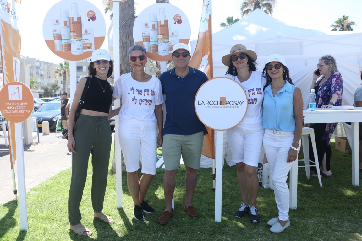 לה רוש-פוזה תומך  בקבוצת "שלובות קריות"  לנשים המתמודדות ומחלימות ממחלת הסרטן