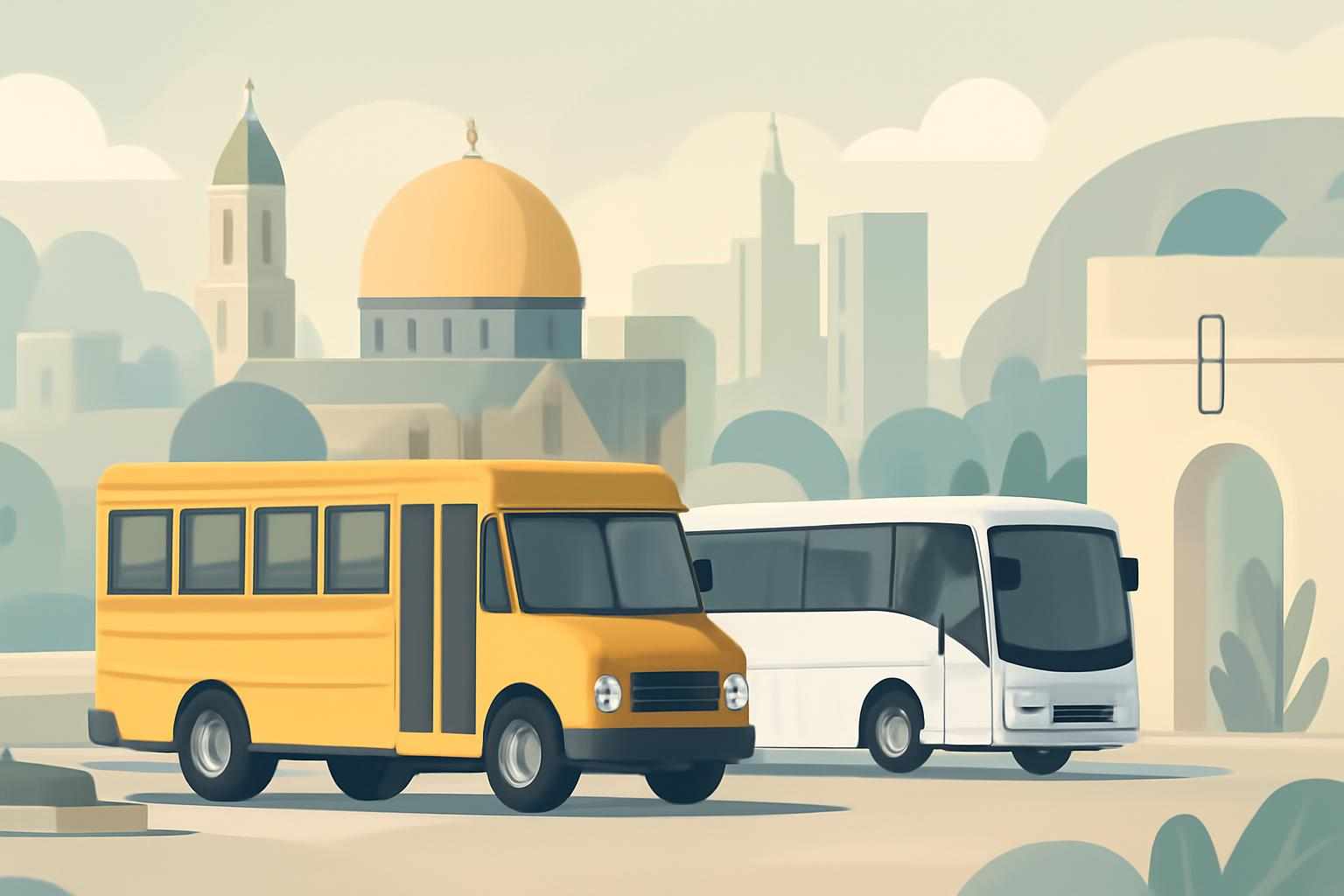 שירותי הסעות בירושלים - פתרונות תחבורה מתקדמים